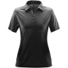 Womens Mirage Polos Carbon Heather